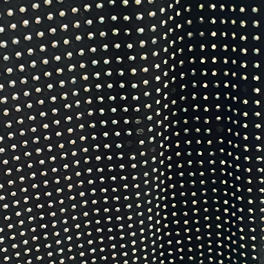 Bebe Body-con Mesh Rhinestone Mini Dress - Picture 3 of 13